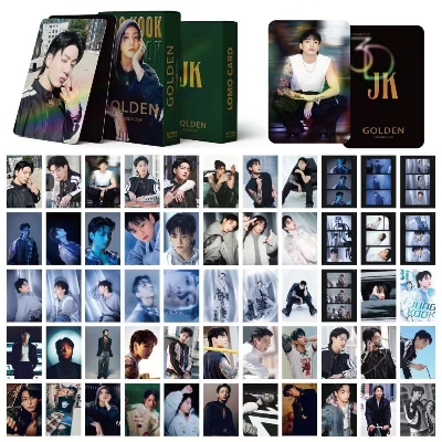Picture of BTS Jung Kook 55PCS Box High Quality HD Photo Album Card Postcard Korean Lomocards