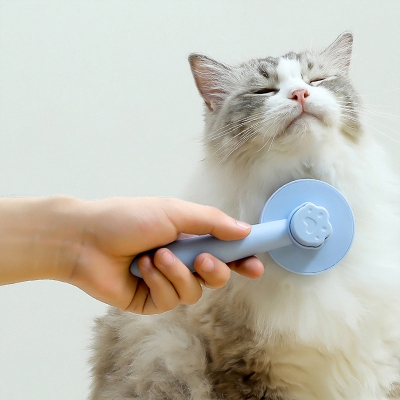 Picture of Cat Brush Pet Comb Self Cleaning Slicker Brush Remove Hair Grooming