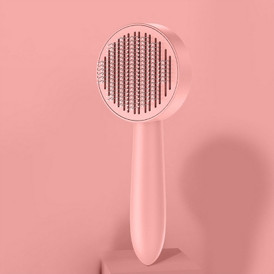 Picture of Cat Brush Pet Comb Self Cleaning Slicker Brush Remove Hair Grooming