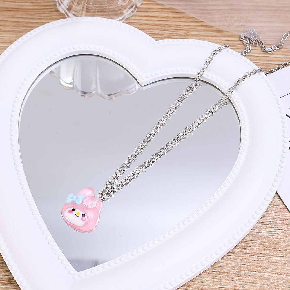 Picture of Cute Sanrio Kawaii Necklace Mymelody Kuromi Pochacco Cute Anime Cartoon Fashion Jewelry Necklace Girls Children Women Gifts