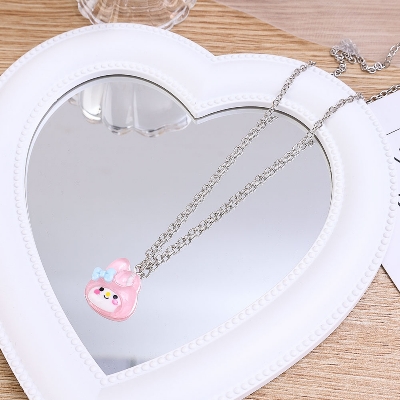 Picture of Cute Sanrio Kawaii Necklace Mymelody Kuromi Pochacco Cute Anime Cartoon Fashion Jewelry Necklace Girls Children Women Gifts
