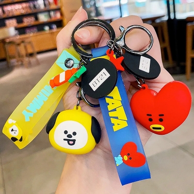 Picture of Cute Cartoon Fashion Keychains - BT21 Premium Edition