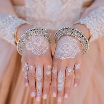 Picture of Sehnaazi Natural Henna Eid 2025 White Mehandi Cone