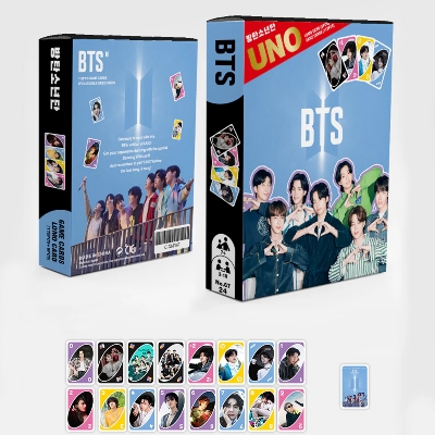 Picture of KPOP BTS 112PCS UNO CARDS Festa Imported Jung Kook Taehyung Jimin Suga J-Hope RM Jin