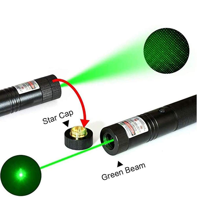 Picture of Laser light 10km Adjustable Focus (Professional) Green Laser Pointer