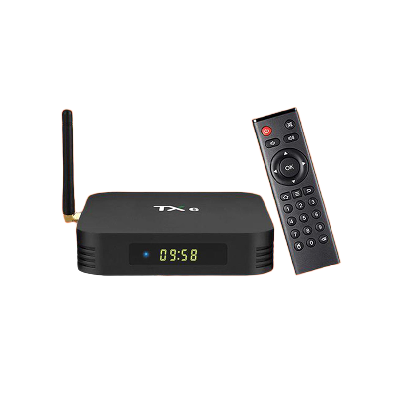 Picture of Tanix TX6 4GB RAM 32GB ROM Android TV Box Best Android Smart TV Box Like For MI TV Box For Xiaomi TV Box Streaming Media Player Android TV Card IPTV Box Netflix Kodi Youtube Google Playstore Chromecast Tanix TV Box 4GB RAM Android TV Box
