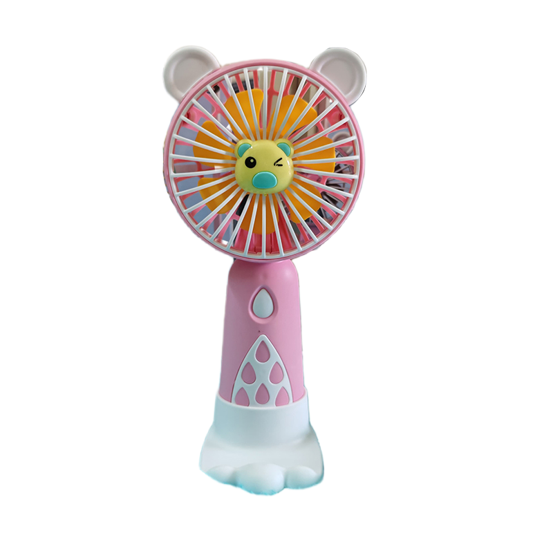 Picture of Little bear cute Mini USB rechargeable fan-YL003-Yellow Green