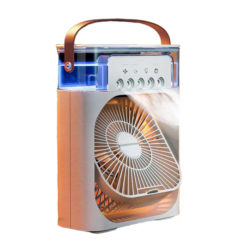 Picture of Portable Air Conditioner Cooling Fan Mini Portable Fan Air Cooling fan Air Cooler Fan For Room Humidifier Purifier Mist Color