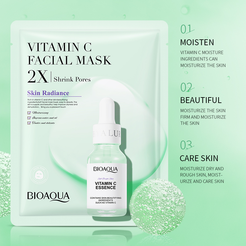 Picture of BIOAQUA Whitenig Collagen Sheet Facial Mask- 30g