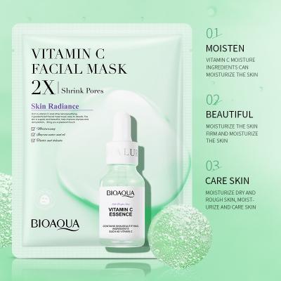 Picture of BIOAQUA Whitenig Collagen Sheet Facial Mask- 30g