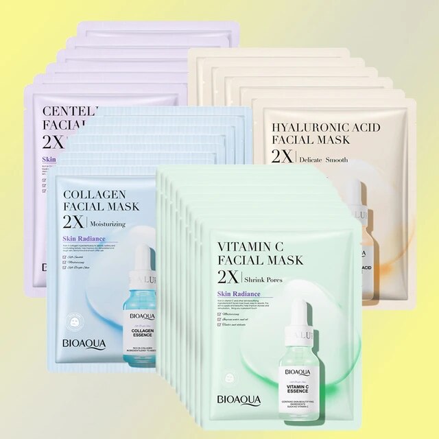Picture of BIOAQUA Whitenig Collagen Sheet Facial Mask- 30g