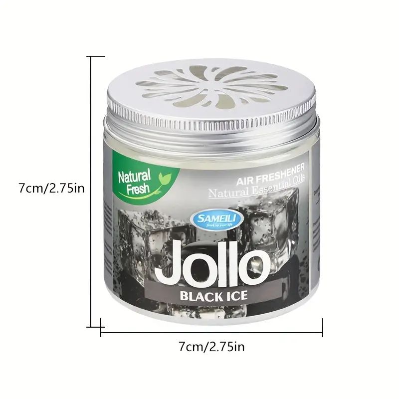 Picture of Jello Car Office Home Air freshener Black ics