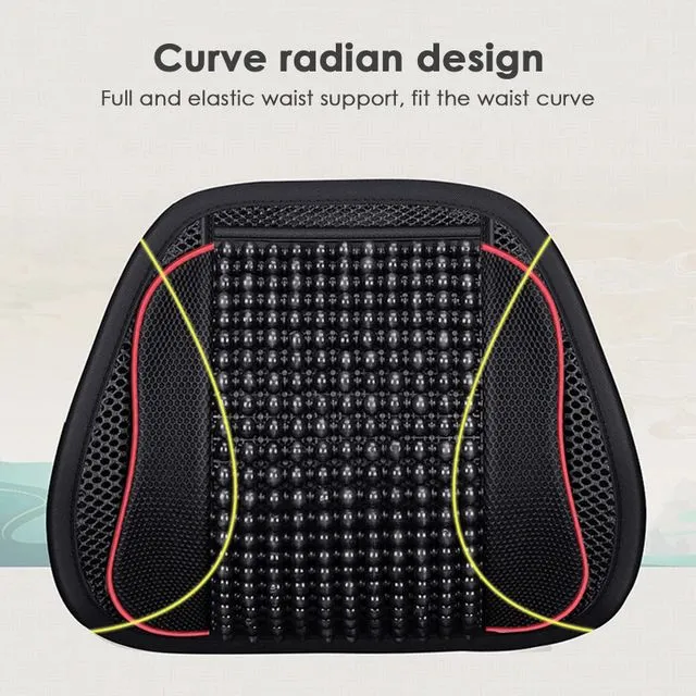 Picture of Car Seat Office chair Black Support Wooden