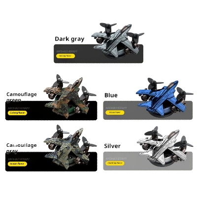 Picture of Car Diffuser Vent Clip Car Aircraft Air Freshener Automotive Scents Accessories with 3 Pcs Perfume Flakes Aromatherapy Decoration for Cars