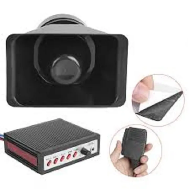 Picture of Car VIP Horn 100W 6 Tone With Voice Mike
