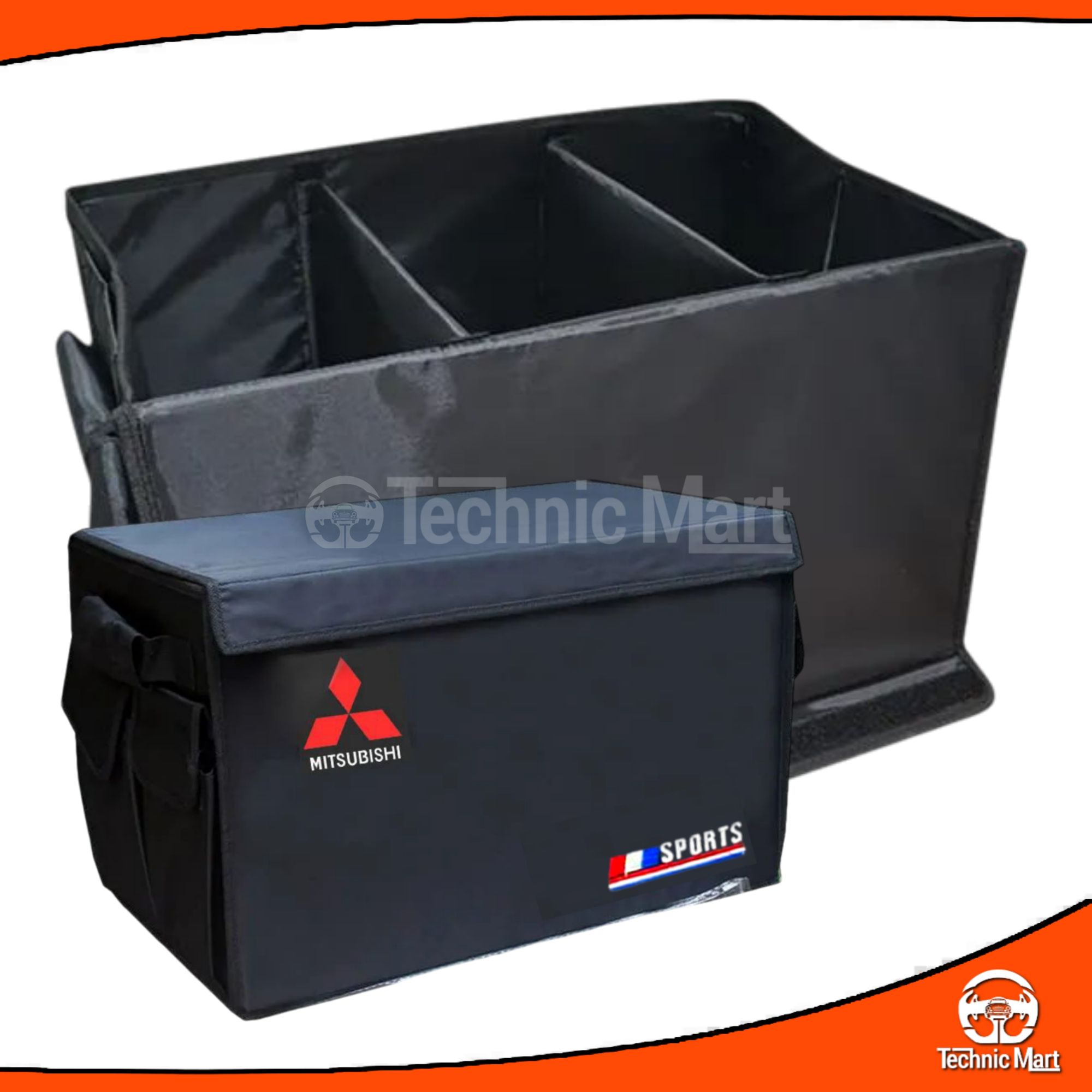 Picture of Mitsubishi Sports Portable Car Trunk Organizer (Large)
