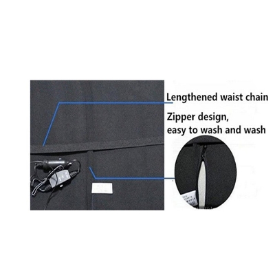 Picture of Back Support Electric Massage Vibration Lumbar Car Seat Pillow Cushions