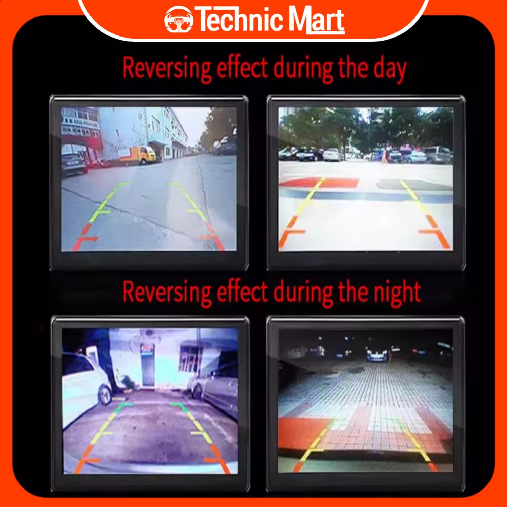 Picture of 4 LED CAR CAMERA , Car Rear View Backup Camera CAR Camera Waterproof