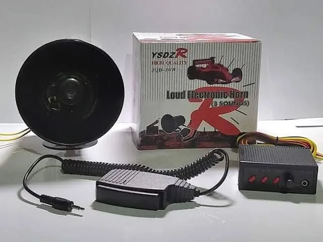 Picture of Universal Car VIP Horn 3 Sound With Microphone