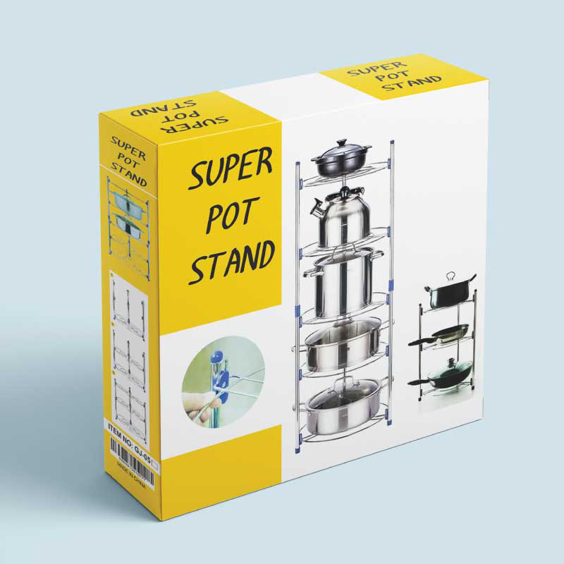 Picture of Super Pot Stand 5 Layer Kitchen Pot Organizer