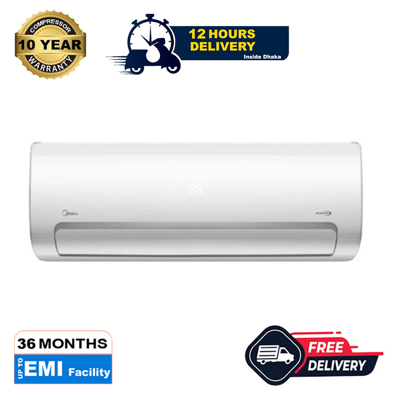 Picture of Midea 1.5 Ton Inverter Split Type Air Conditioner (MSI18CRNAF5/MSI18CRNAF9)  (Best Price) 