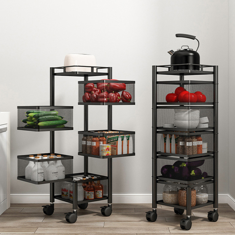 Picture of 5 Layer Square Shape Kitchen Rack