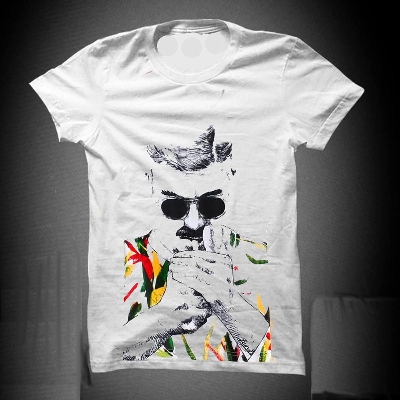Picture of Comfortable Menz Poly Cotton (jersey) Printed Tshirt