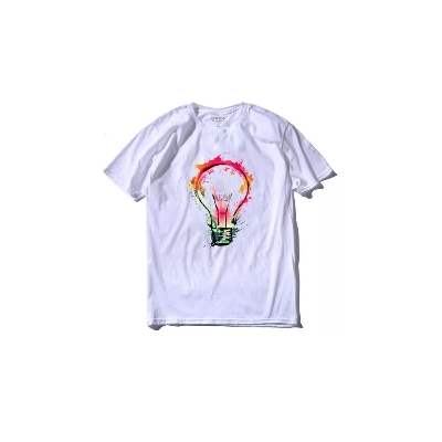 Picture of Casual Jersey T-shirt for Men - White