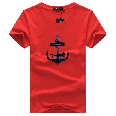 Picture of Poly-Cotton Casual T-shirt for Men