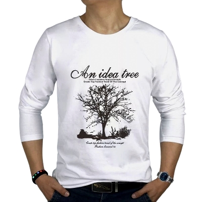 Picture of Menz Stylish Full Sleeve Men's T-shirt - Contemporary Fashion for Everyday Style