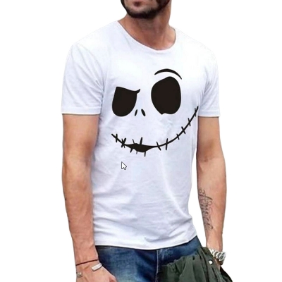 Picture of Poly-Cotton Casual T-shirt for Men