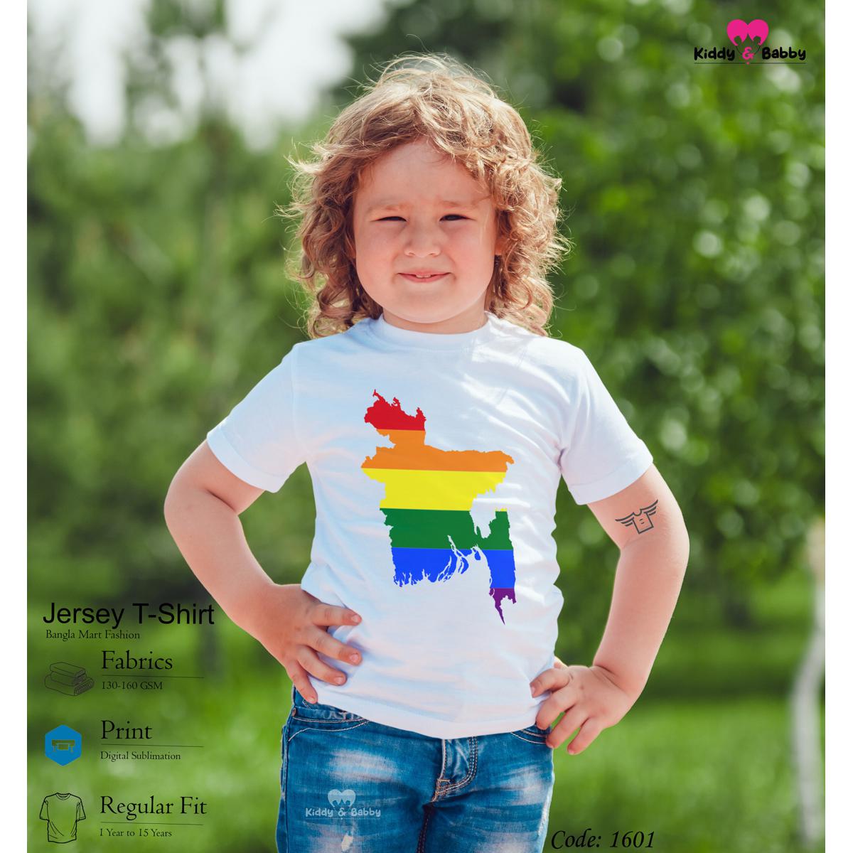 Picture of Kiddy & Babbys Fashinable Half Sleeve Tshirt For SUmmer
