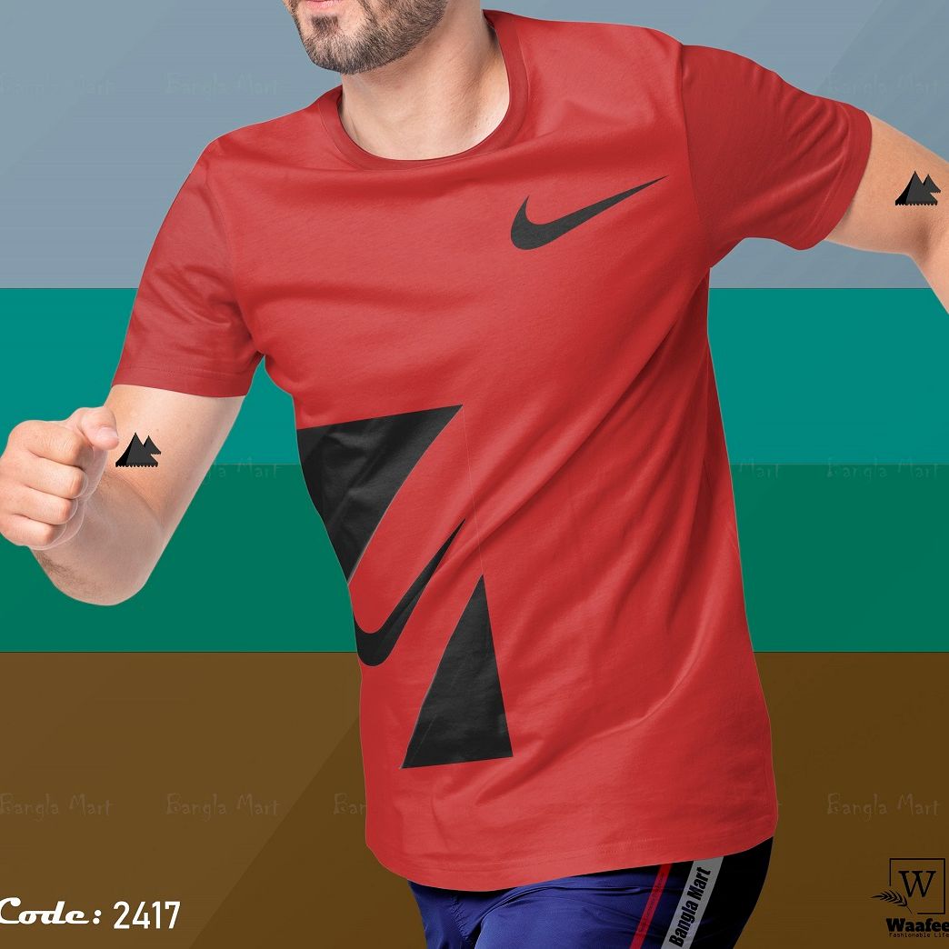 Picture of Brand Logo Short Sleeve Fashionable Menz Tshirt
