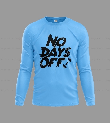 Picture of Men's Cotton Suitable Full Sleeve & Round Neck T-Shirt - Comfortable and Soft Fabrics for Men