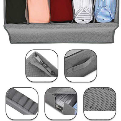 Picture of Portable Folding Under Bed Shoes Organizer