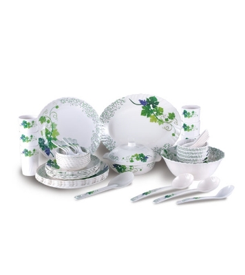 Picture of 60 Pcs Dinner set-Snowdrop