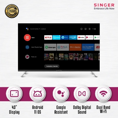 Picture of Singer 43" Android TV (SLE43A5000GOTV)