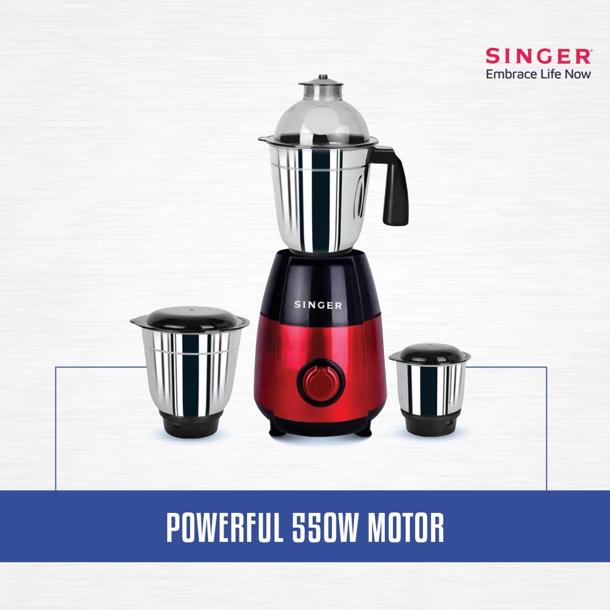 Picture of Singer Grinder 550W (PRO-RED)