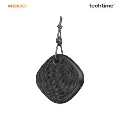 Picture of Recci RSK-W43 Outdoor Portable Wireless Speaker, Hi-Fi 5W, 1200mAh Battery-Black