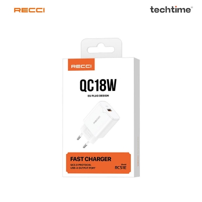 Picture of Recci RC51E QC18W Fast Charging Adapter