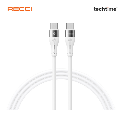 Picture of Recci RS11CC 100cm Type-C To Type-C Swift Series Silicone Data Cable