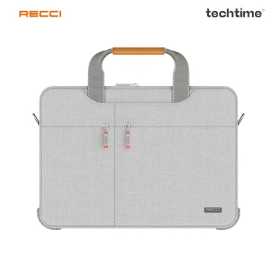 Picture of Recci RCS-S25 Protective Laptop Bag, Black Color, 16 Inches, Pioneer Series