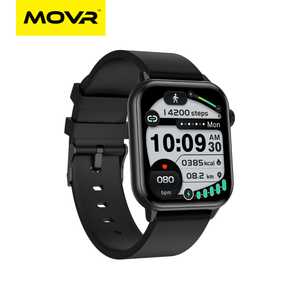 Picture of MOVR Classic Black, 1.85 inches AMOLED Display