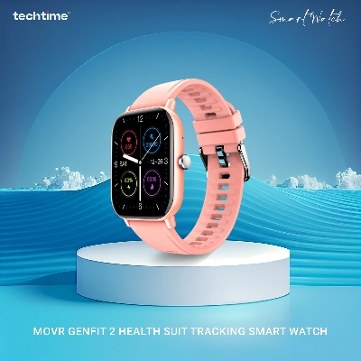 Picture of MOVR GenFit 2, 2.01 HD Display, AI Assistant Complete Health Suit Tracking Smart Watch
