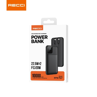 Picture of Recci RPB-P68 High power fast charging Power bank