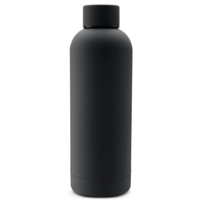 Picture of Stainless Steel Vacuum Water Bottle Black 500ml