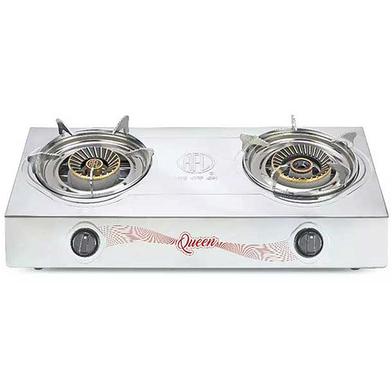 Picture of RFL Double Stainless Steel Auto Gas Stove Queen Ci LPG