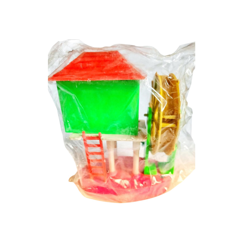 Picture of Beautiful Aquarium show pieces home chantubtimplaza Set of Dutch Windmill, Air Pump, Air Tube, T-Connector Valve Aquarium Fish Decoration Ornament Tank