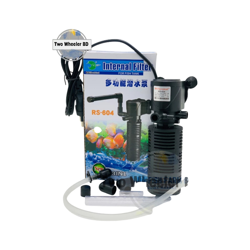 Picture of 3 In 1 Silent Aquarium Filter for Fish Tank Air Increase 3W