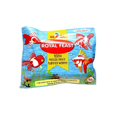 Picture of Royal Feast Freeze Tubifex Worms (হিমশীতল কৃমি) For Small Fish 10g